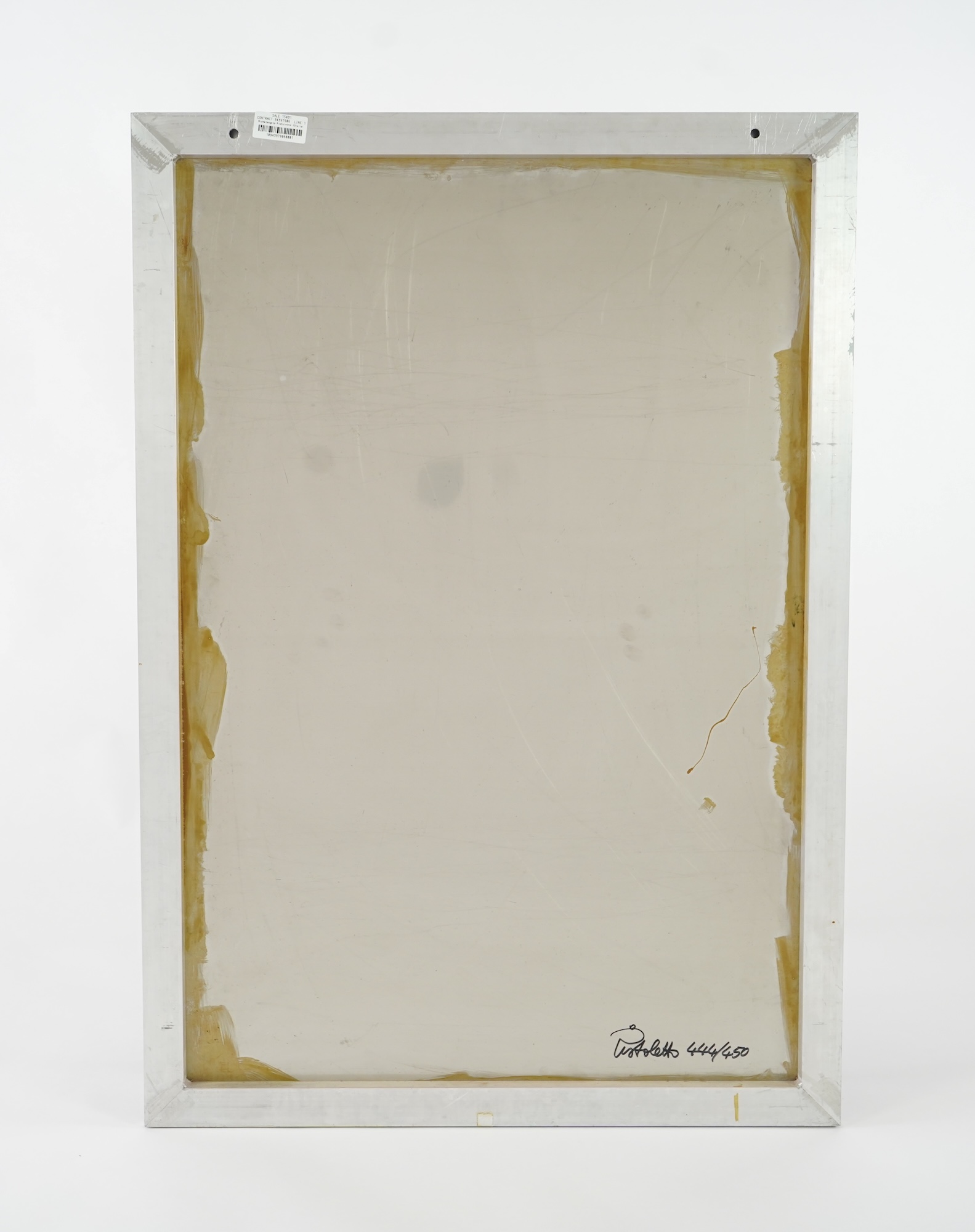 Michelangelo Pistoletto, Italian b. 1933, 'Specchio da Toilette (Toilet Mirror)'